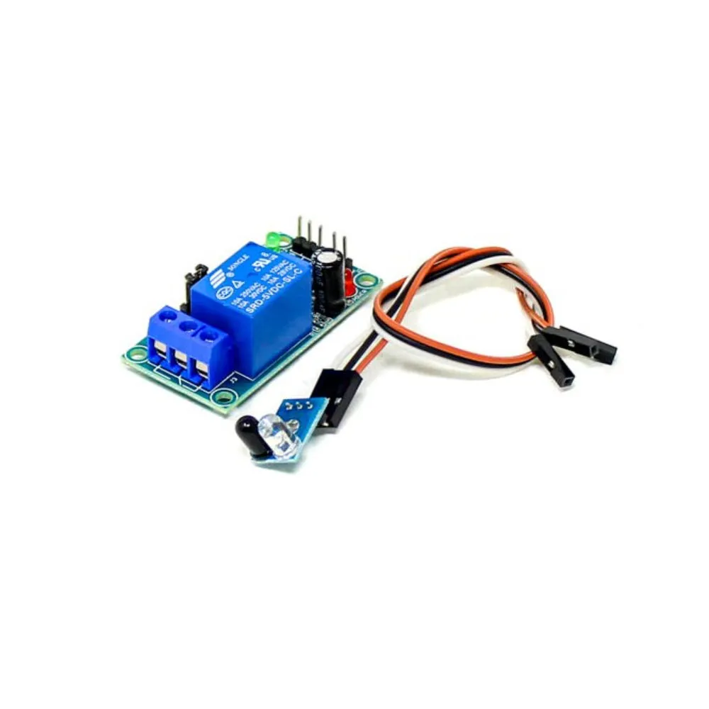 1-Way Infrared Tracking Relay 5V, 12V Sensor Module