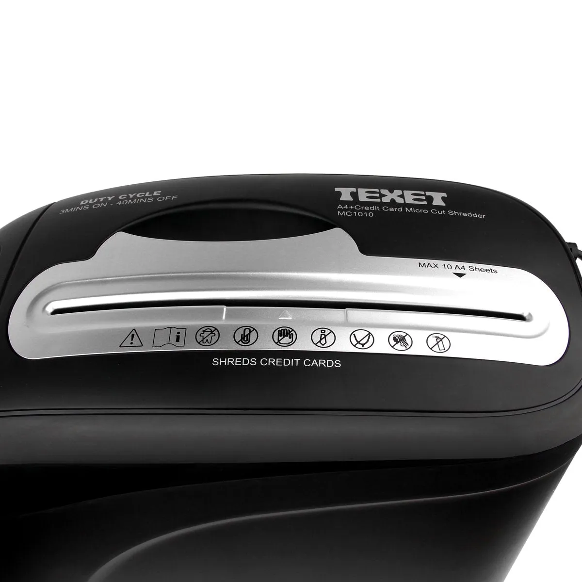 10 Sheet A4 Shredder   Credit Card Shred