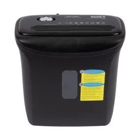 12 Litre, 6 Sheet A4 Cross Cut Shredder   Credit Card Shred