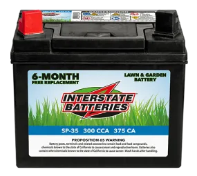 12v Sp-35 Lawn & Garden Battery
