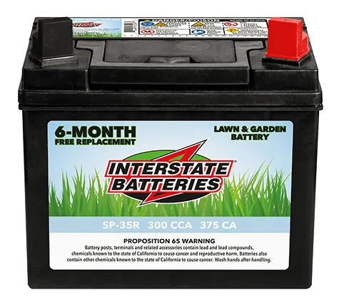 12v Sp-35r Lawn & Garden Battery