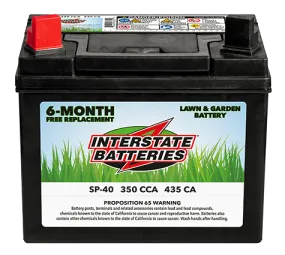 12v Sp-40 Lawn & Garden Battery