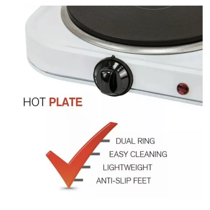 2000W Double Solid Hotplate -Pdsdh03