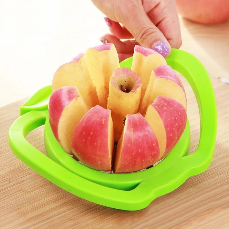 2020 New Kitchen assist apple slicer Cutter Pear Fruit Divider Tool Comfort Handle for Kitchen Apple Peeler