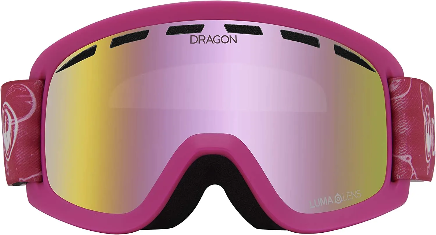 2023 DRAGON LIL D VENUS/LUMALENS PINKION SNOWBARD GOGGLES