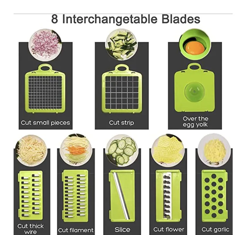 22 In 1 Multifunction Veggie And Fruit Shredder Bl-374