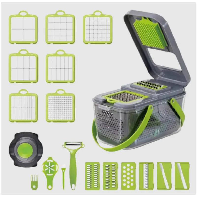 22 In 1 Multifunction Veggie And Fruit Shredder Bl-374