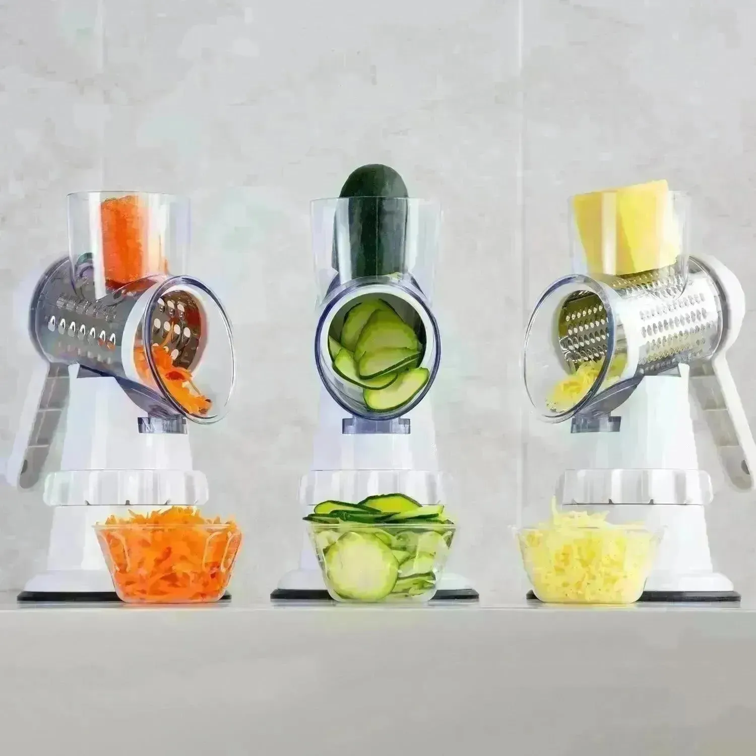 3 In 1 Vegetable Slicer Manual Kitchen Accessories Grater  shredder For Vegetable Cutter chopper Home Kitchen Supplies Kitchen Gadgets