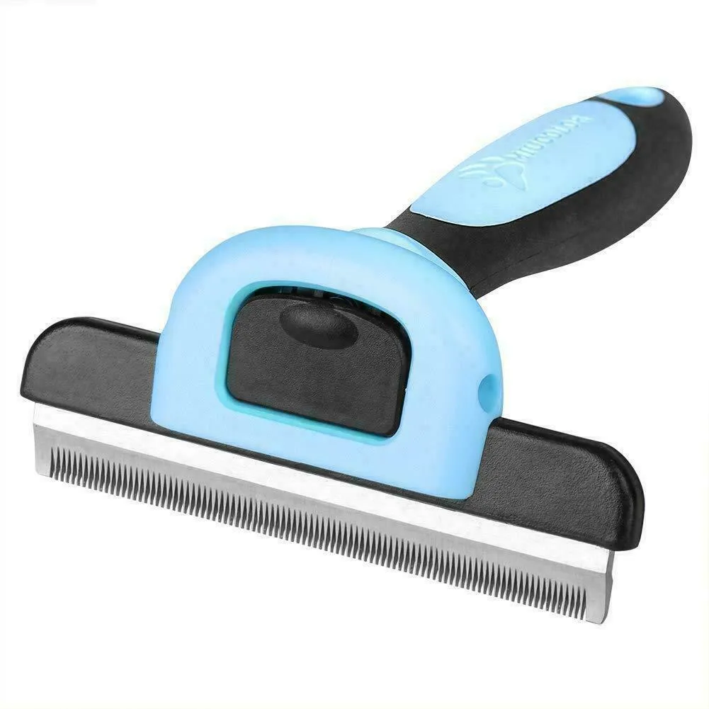 3 Pack Pet Shedder THE NEW EASY TO USE DE SHEDDING AND LIGHT GROOMING TOOLS