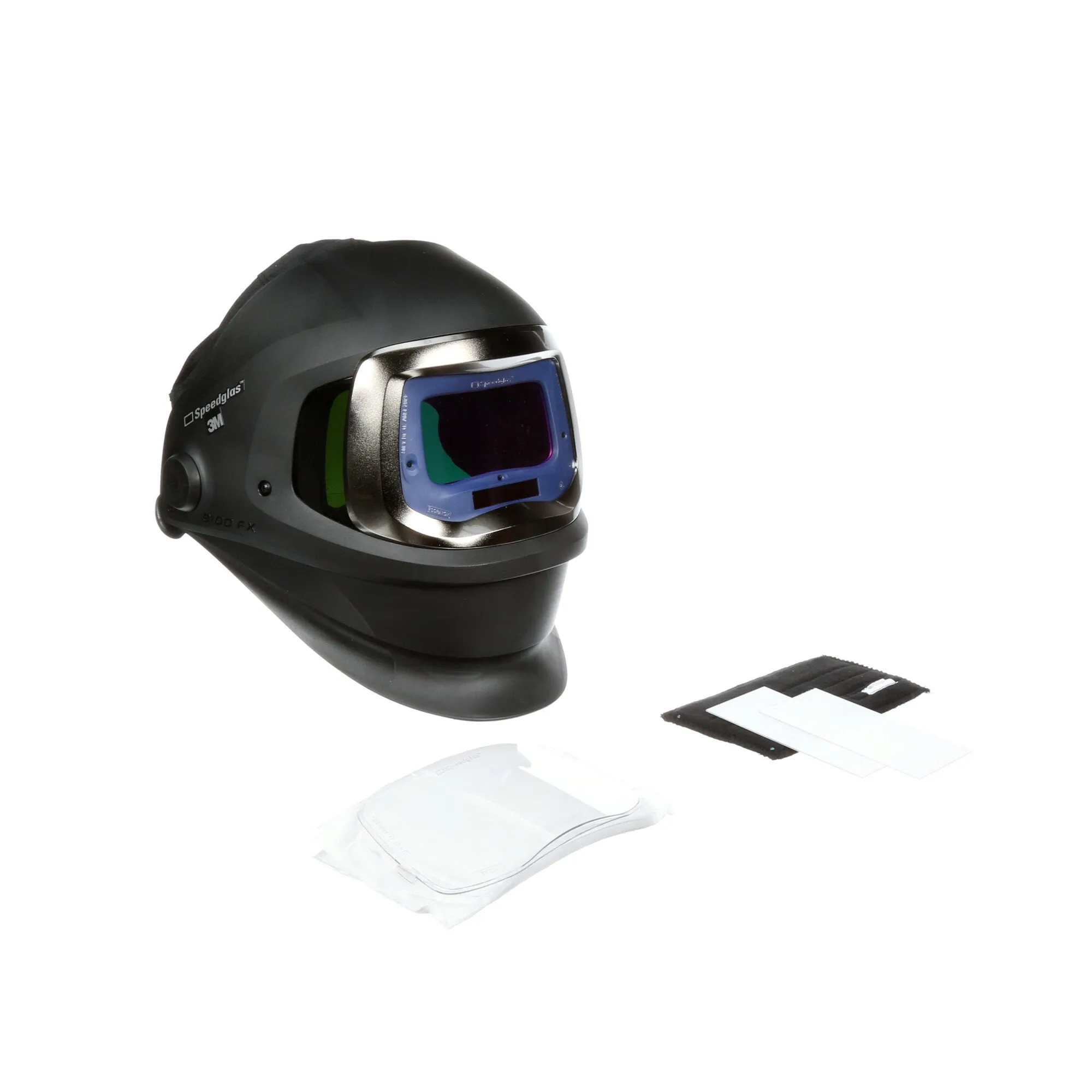3M Speedglas Welding Helmet 9100FX 06-0600-20SW, with 9100X ADF Shades 5, 8-13