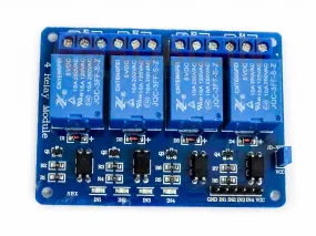 4 Channel Isolated 5V 10A Relay Module opto coupler For Arduino PIC AVR DSP ARM