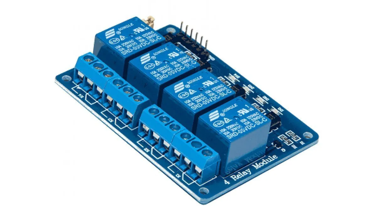 4 Channel Isolated 5V 10A Relay Module opto coupler For Arduino PIC AVR DSP ARM