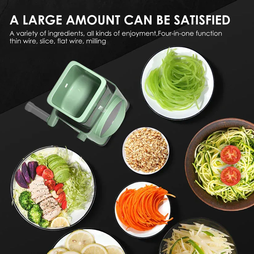 4 in 1 Manual Vegetable Cutter Slicer Gadget