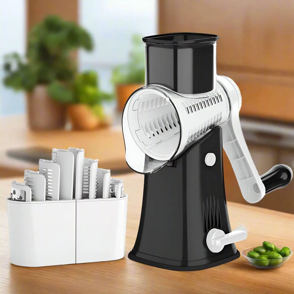 5 in 1 Rotary Gourmet Cheese Grater