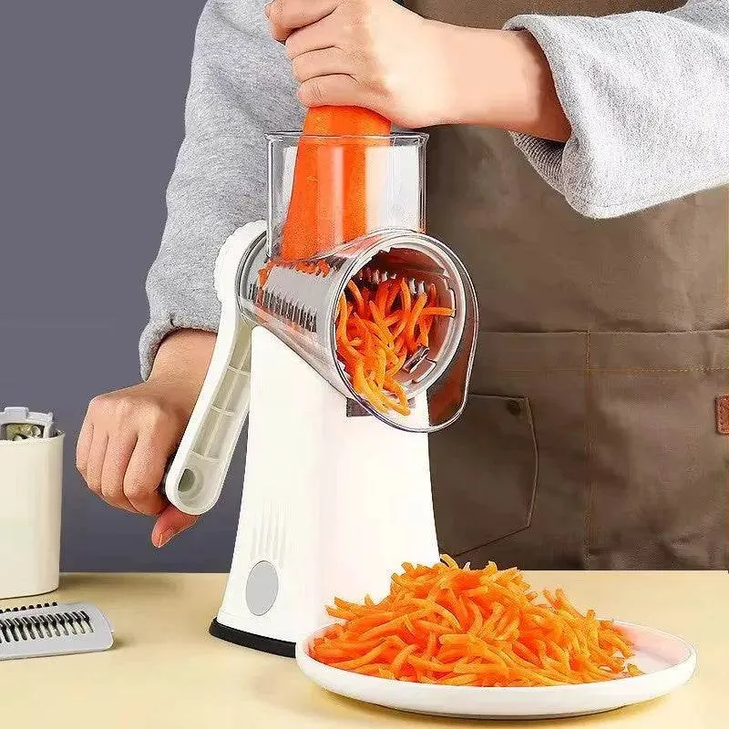 5 in 1 Rotary Gourmet Cheese Grater