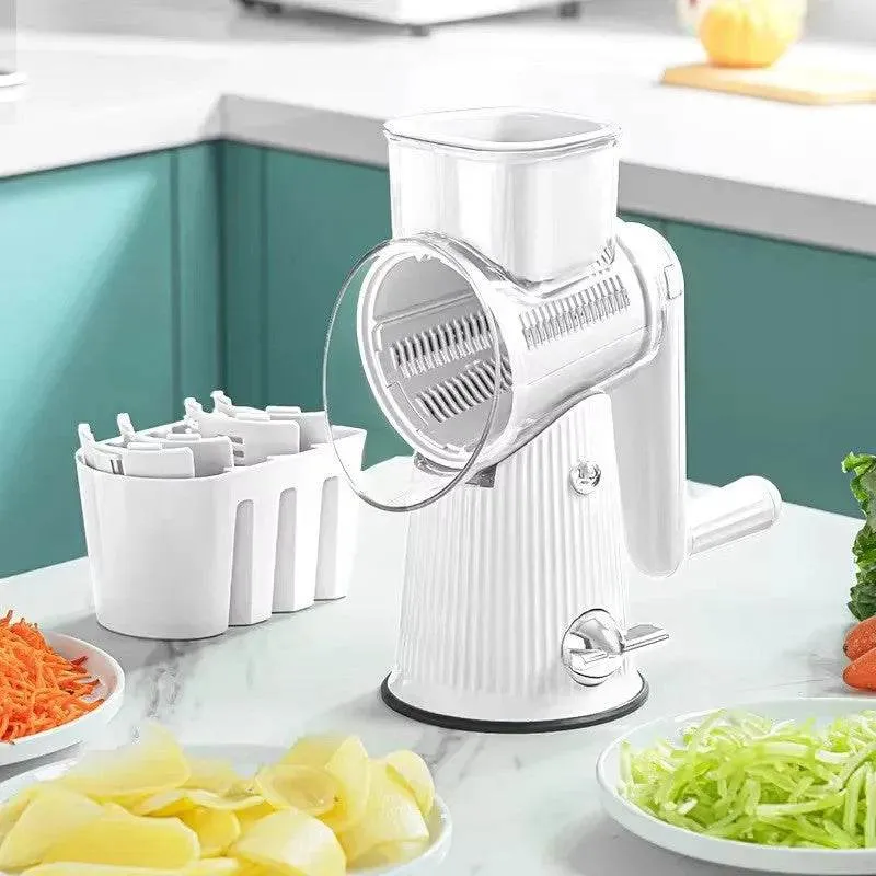 5 in 1 Rotary Gourmet Cheese Grater
