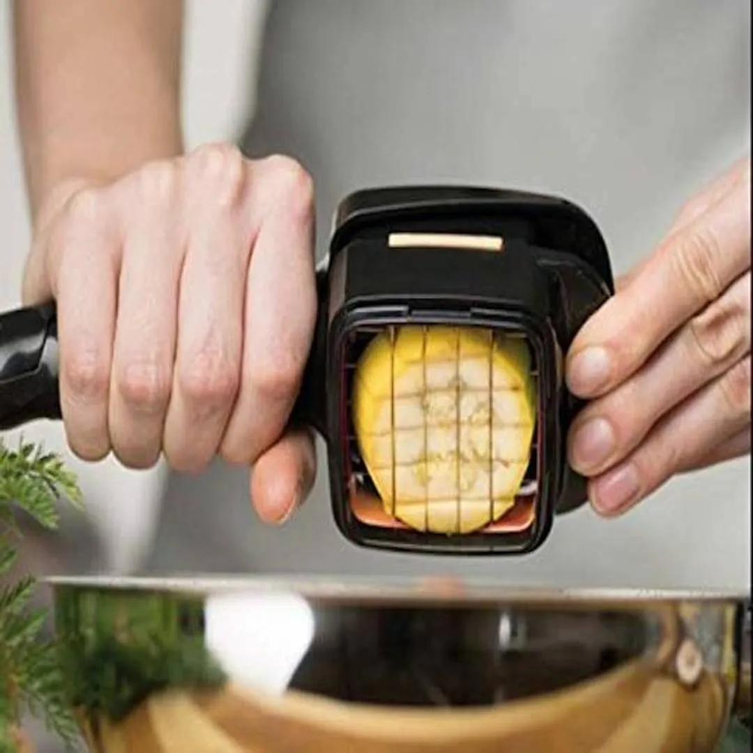 7036 B Grade Vegetable Dicer Multi Chopper Set 5 in 1 Cutting Blades