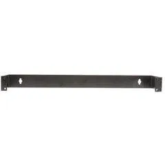 8U Fiber Optic Patch Panel, Capacity 24 LGX Adapter Plates / Cassettes / Modules, Unloaded, Solid Door, Black Powder Coat
