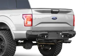 Addictive Desert Designs R181231280103 Stealth Fighter Rear Bumper; Hammer Black; Panel Color Satin Black;