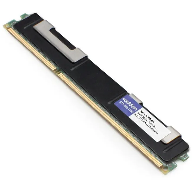 AddOn AA2133D4DR8N/16G x1 Dell A8661094 Compatible 16GB DDR4-2133MHz Unbuffered Non-Ecc Dual Rank x8 1.2V 288-pin CL15 DIMM A8661094-AA