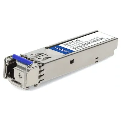 AddOn ADTRAN 1442140G2 Compatible TAA Compliant 1000Base-BX SFP Transceiver (SMF, 1310nmTx/1490nmRx, 40km, LC, DOM, Rugged) 1442140G2-AO