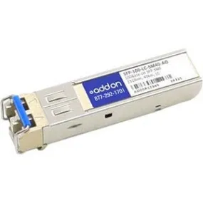 Addon Alcatel-Lucent Nokia Sfp-100-Lc-Sm40 Compatible Taa Compliant 100Base-Lh Sfp Transceiver (Smf, 1310Nm, 40Km, Lc)