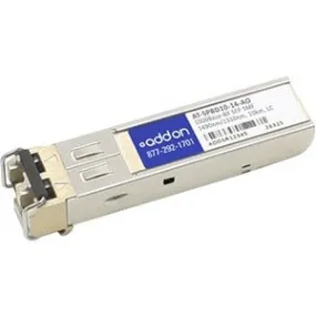 Addon Allied Telesis At-Spbd10-14 Compatible Taa Compliant 1000Base-Bx Sfp Transceiver (Smf, 1490Nmtx/1310Nmrx, 10Km, Lc, Dom)