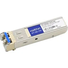 Addon Cisco Ds-Cwdm-1470 Compatible Taa Compliant 2Gbase-Cwdm Fibre Channel Sfp Transceiver (Smf, 1470Nm, 80Km, Lc)