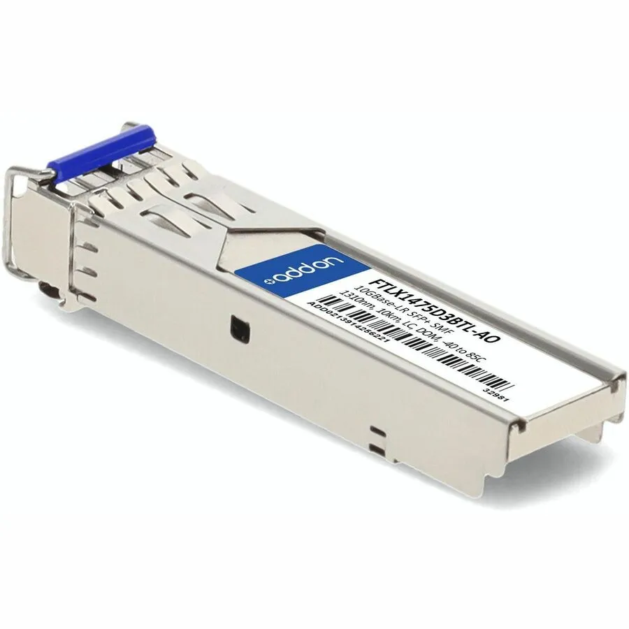 AddOn Finisar SFP  Module - For Data Networking, Optical Network - 1 x LC 10GBase-LR