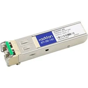 Addon Hp 3Csfp97 Compatible Taa Compliant 1000Base-Zx Sfp Transceiver (Smf, 1550Nm, 70Km, Lc)