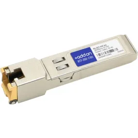 Addon Juniper Networks Rx-Get-Sfp Compatible Taa Compliant 10/100/1000Base-Tx Sfp Transceiver (Copper, 100M, Rj-45)