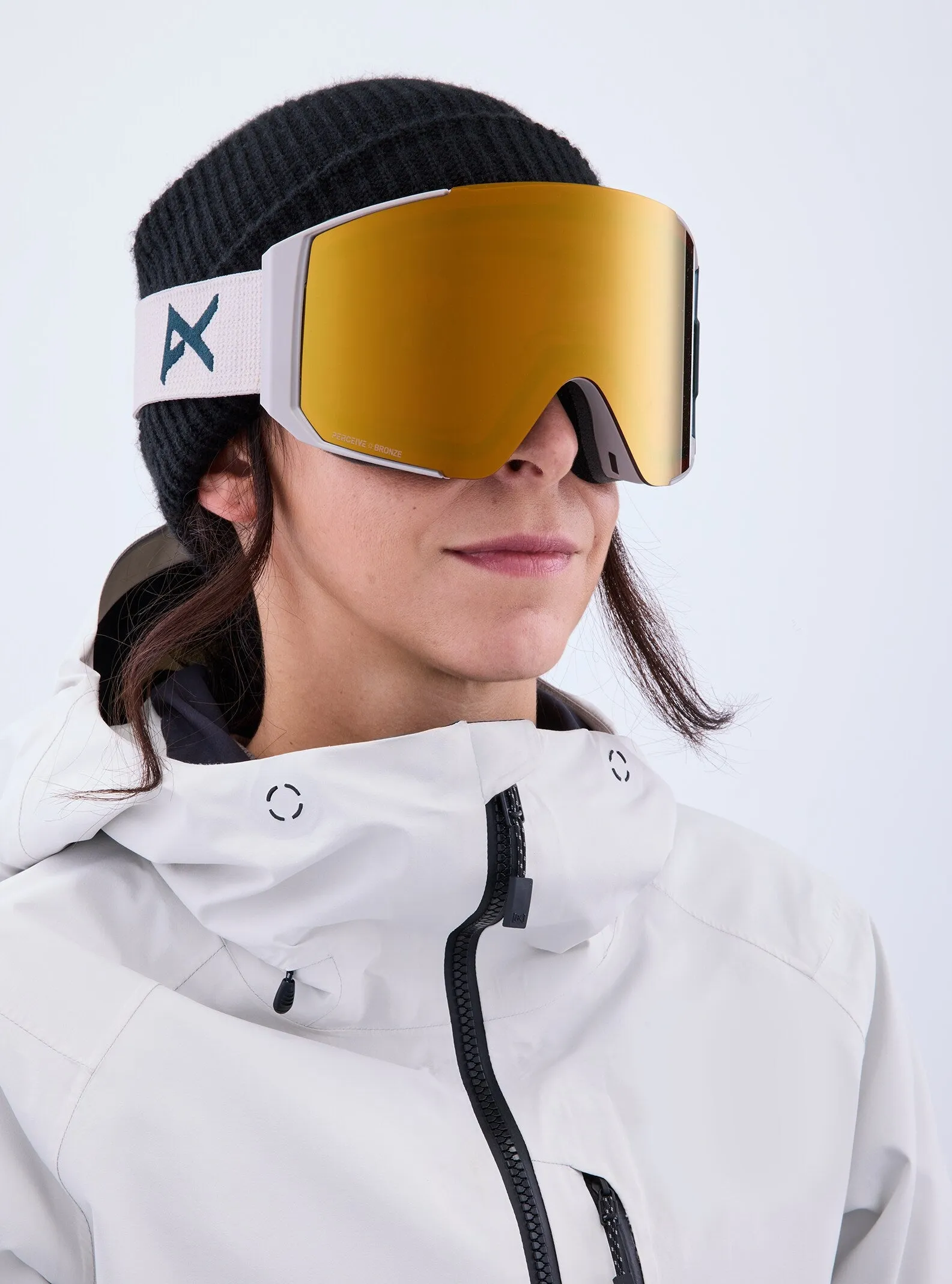 Anon Sync Goggles 2023 Warm Grey / Perceive Sunny Bronze Lens