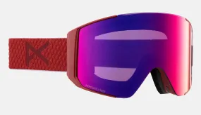 Anon Sync Goggles 2024 Mars / Perceive Sunny Red Lens