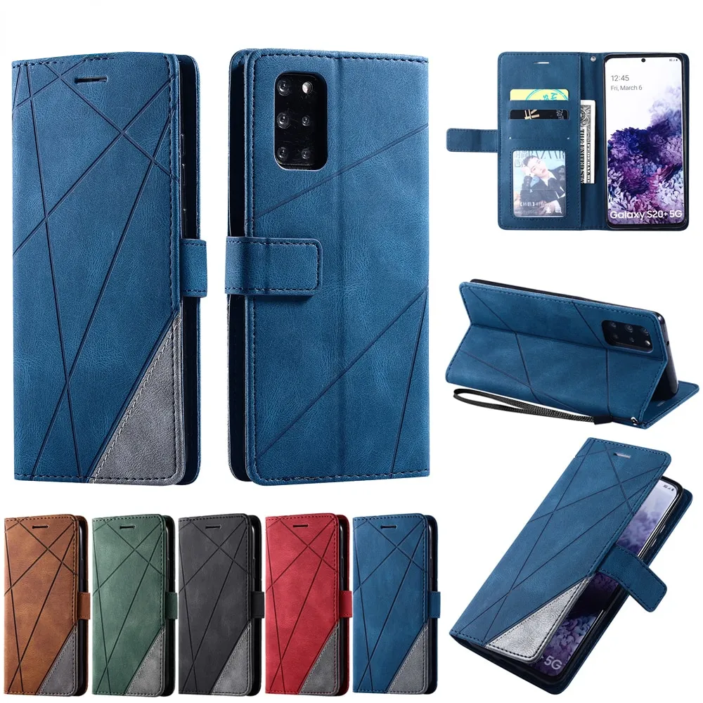 Anymob Samsung Brown Flip Case Leather Phone Wallet Cover Protection