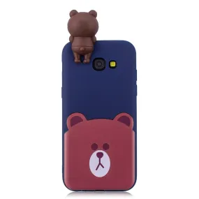 Anymob Samsung Case Brown Bear Soft Silicone 3D Unicorn Panda Phone Cover Protection