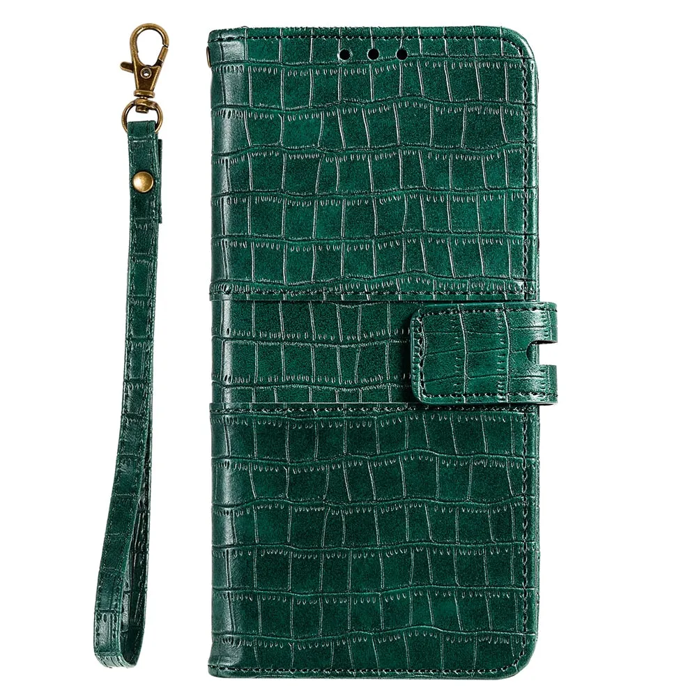 Anymob Samsung Grey Leather Case Cover 3D Flip Wallet Phone Protection