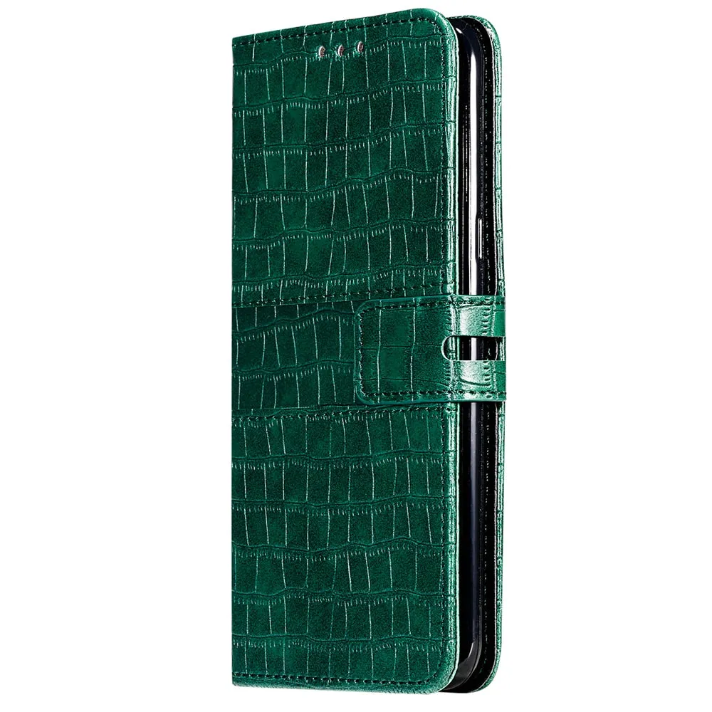 Anymob Samsung Grey Leather Case Cover 3D Flip Wallet Phone Protection