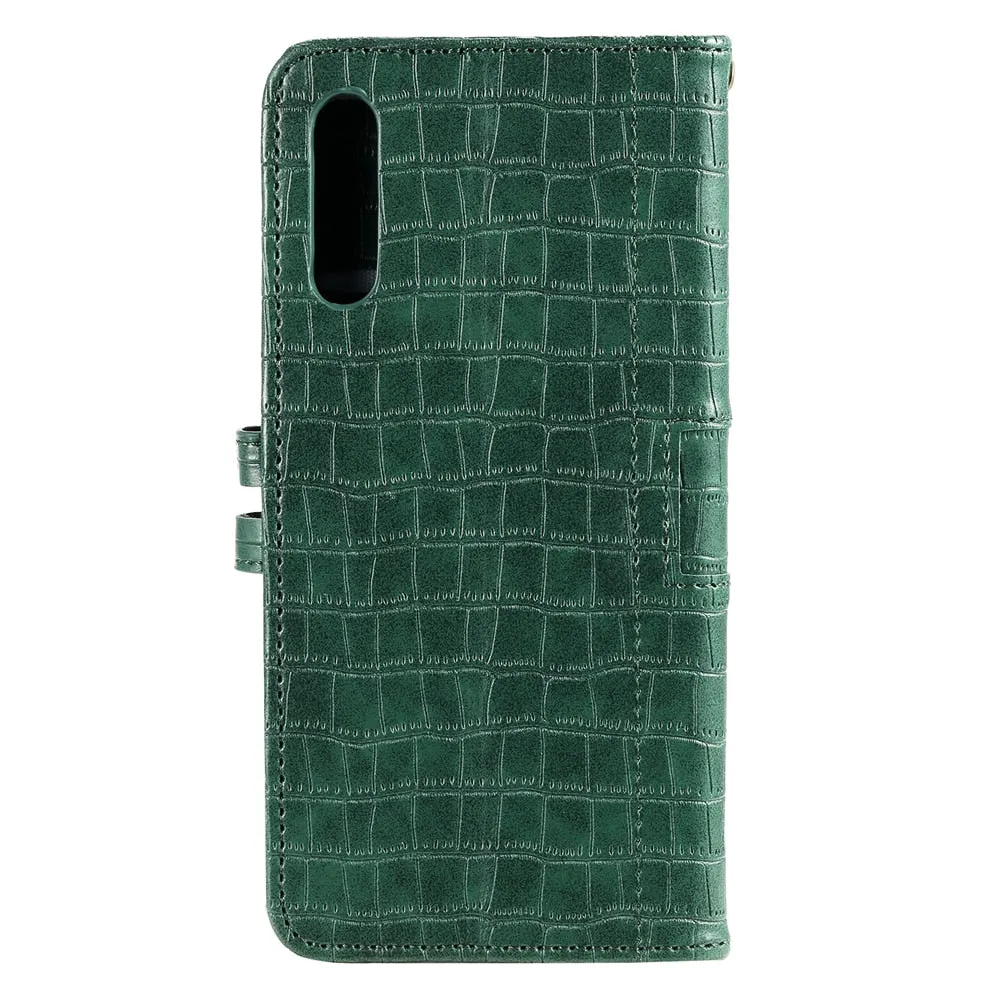 Anymob Samsung Grey Leather Case Cover 3D Flip Wallet Phone Protection
