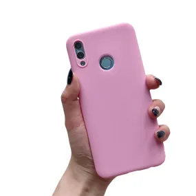 Anymob Samsung Pink Soft Silicone Phone Cover Protection
