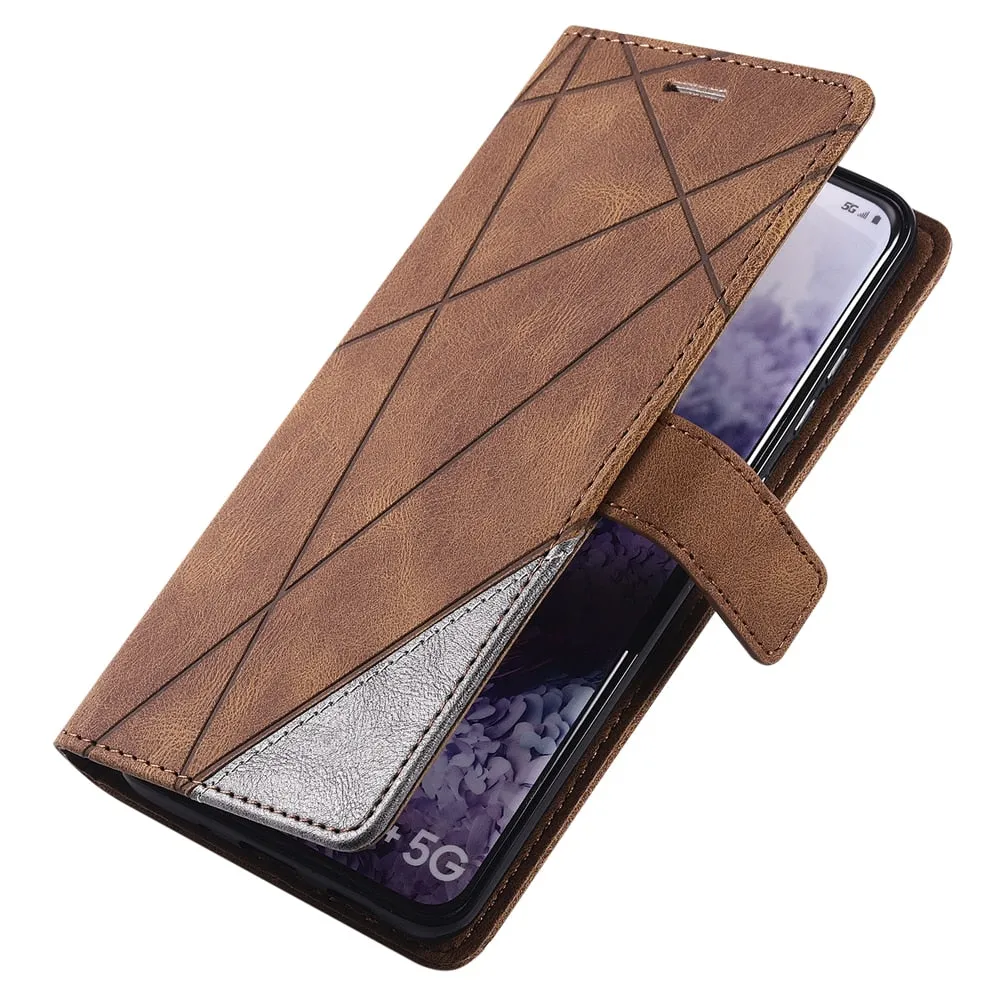 Anymob Samsung Scarlet Flip Case Leather Phone Wallet Cover Protection