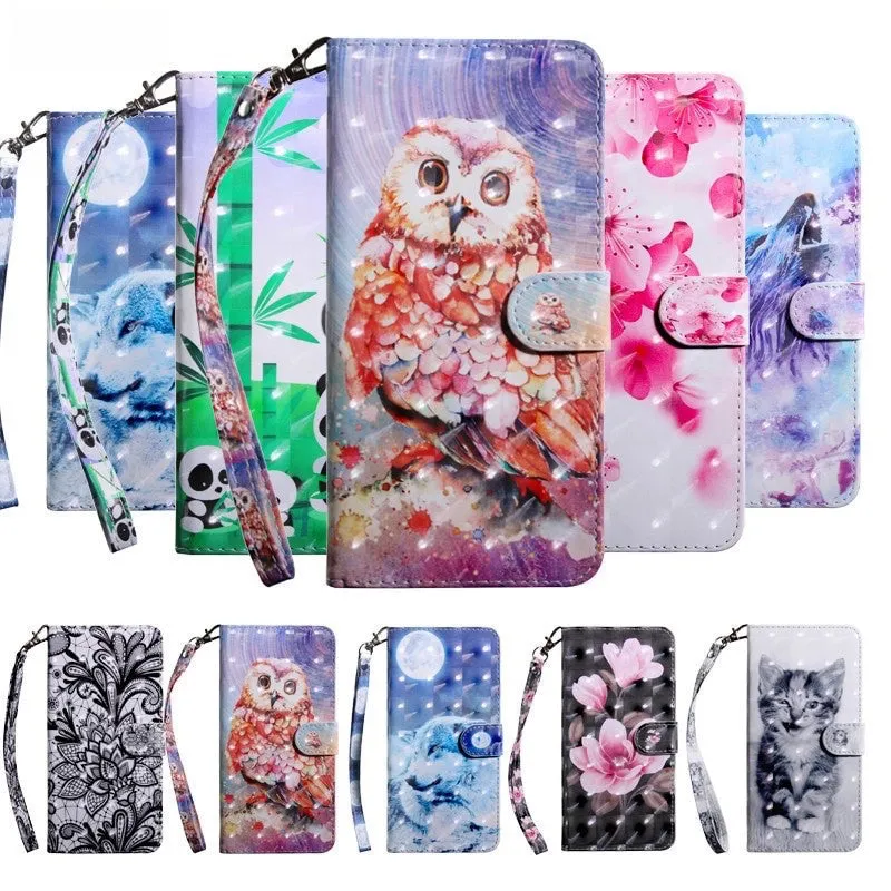 Anymob Xiaomi Redmi Gray Leather Case Cat Flip Wallet Cover Bag Shell Protection