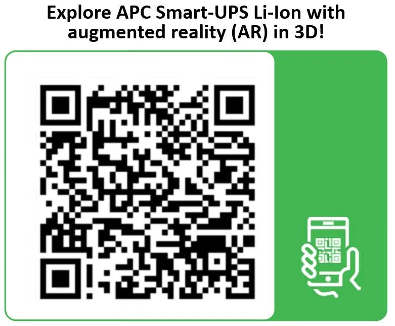 APC 1.35 KW | 1.5 kVA | 230 V | 50|60 Hz | 8x IEC 320 C13 | IEC-320 C14 | Li-ion | RJ-45 Serial | Smart-Slot | USB | 3U | IP20 | 432x590x128 mm (SRTL1500RMXLI)