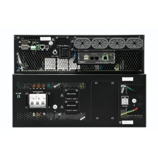 APC 15 kW|15 kVA | Double conversion online | Sine wave | Built-in static bypass | Lead-acid battery | LCD display (SRTG15KXLI)
