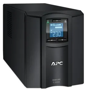 APC 2000VA | 230V | 1.3 KW | 6x IEC 320 C13 | 1x IEC 320 C19 | 1x IEC-320 C20 | USB | 170 x 440 x 216 mm (SMC2000I)