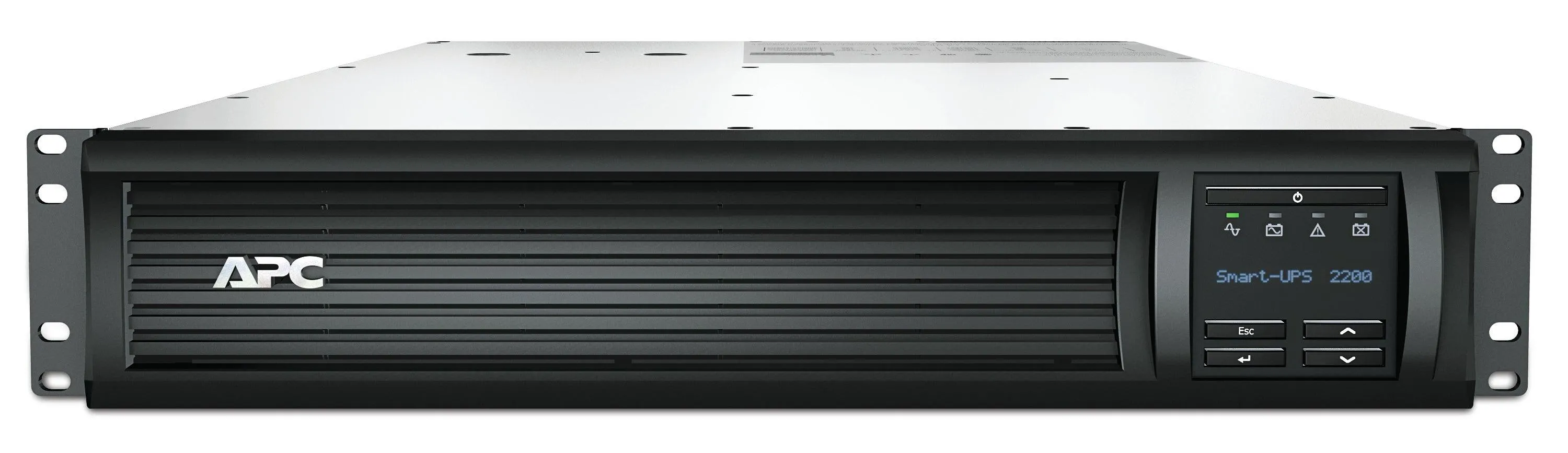 APC 230 V | 1.98 KW | 2.2 kVA | 50|60 Hz | RJ-45 | SmartSlot | USB | 480 x 683 x 86 mm | 42.22 kg (SMT2200RMI2UNC)