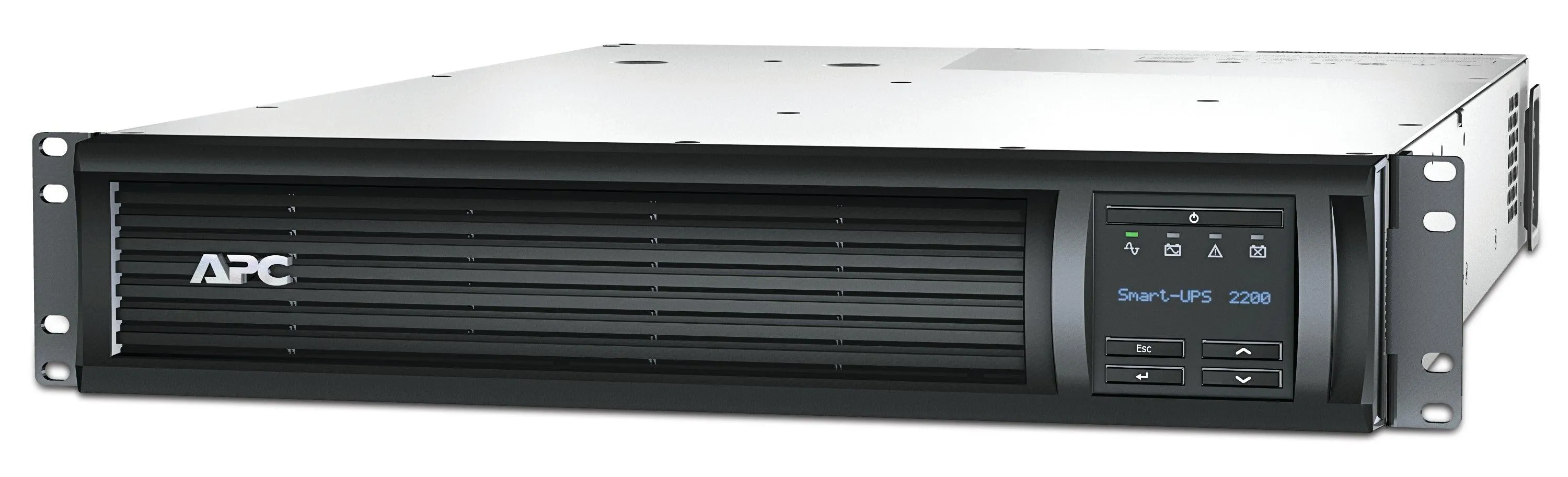 APC 230 V | 1.98 KW | 2.2 kVA | 50|60 Hz | RJ-45 | SmartSlot | USB | 480 x 683 x 86 mm | 42.22 kg (SMT2200RMI2UNC)