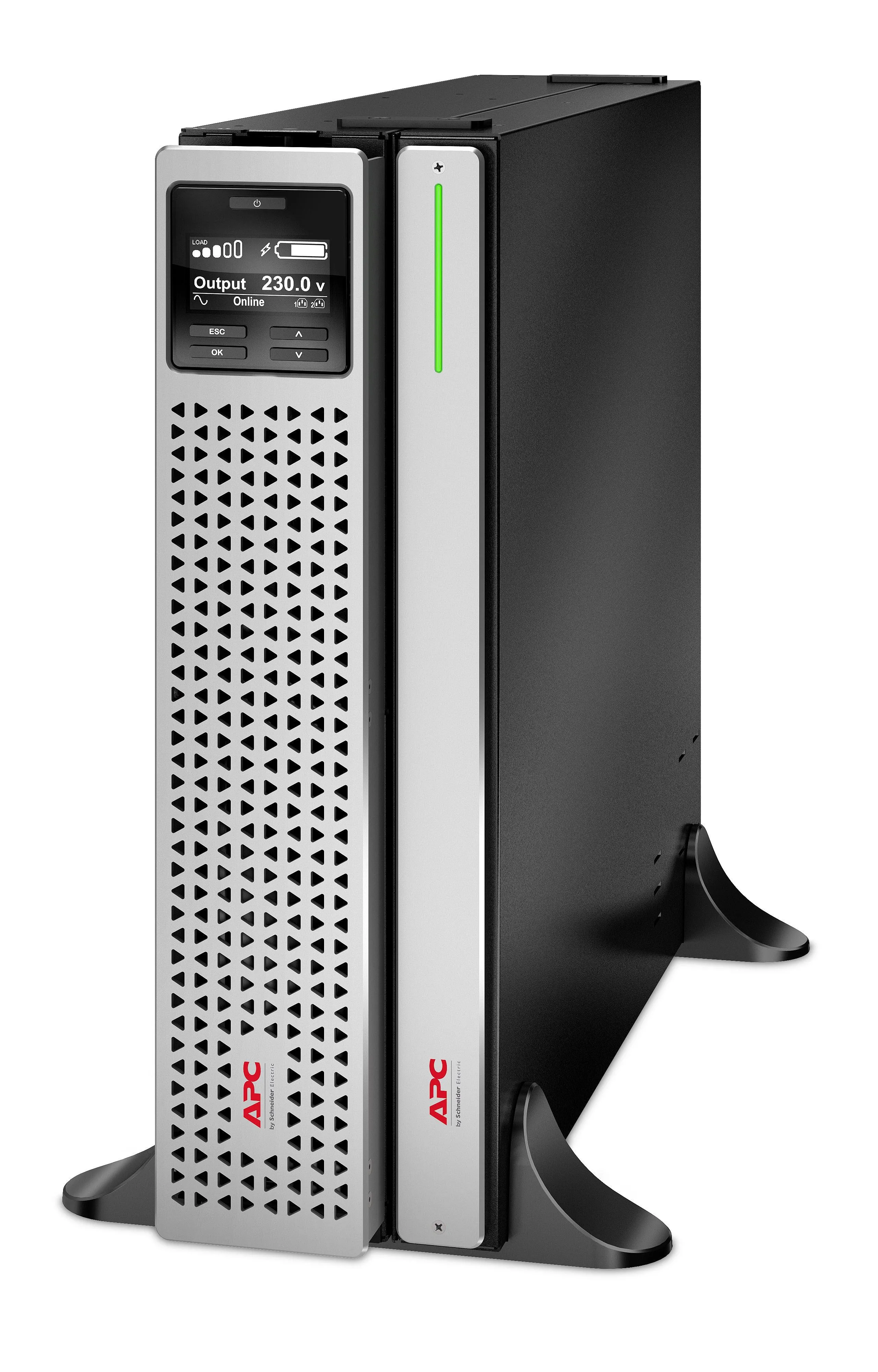 APC 900 W | 1 kVA | 230 V | 50|60 Hz | 8x IEC 320 C13 | IEC-320 C14 | Li-ion | RJ-45 Serial | Smart-Slot | USB | 3U | IP20 | 432x590x128 mm (SRTL1000RMXLI)