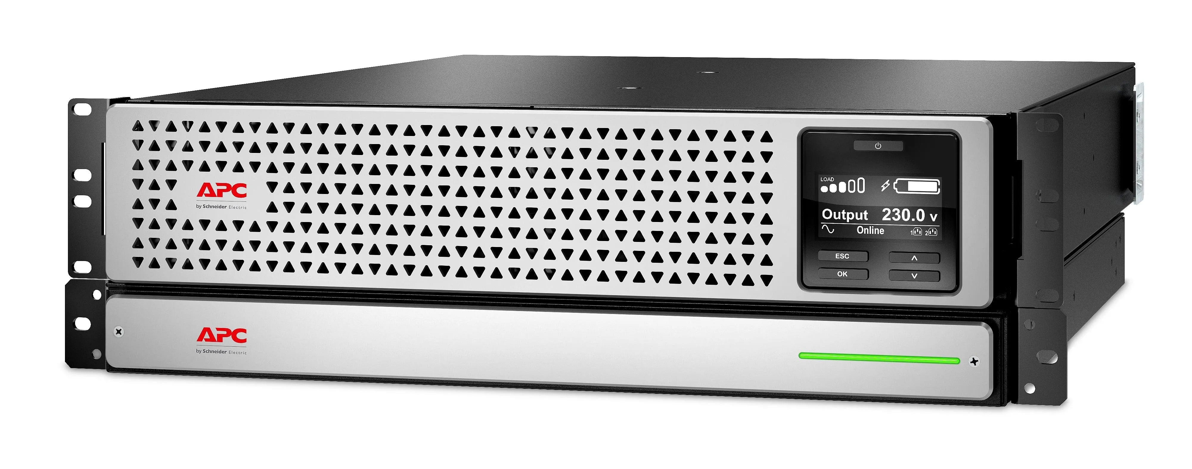 APC 900 W | 1 kVA | 230 V | 50|60 Hz | 8x IEC 320 C13 | IEC-320 C14 | Li-ion | RJ-45 Serial | Smart-Slot | USB | 3U | IP20 | 432x590x128 mm (SRTL1000RMXLI)