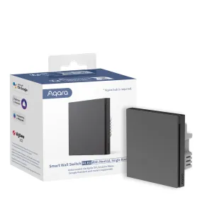 Aqara Smart Wall Switch H1 1 Gang- With Neutral