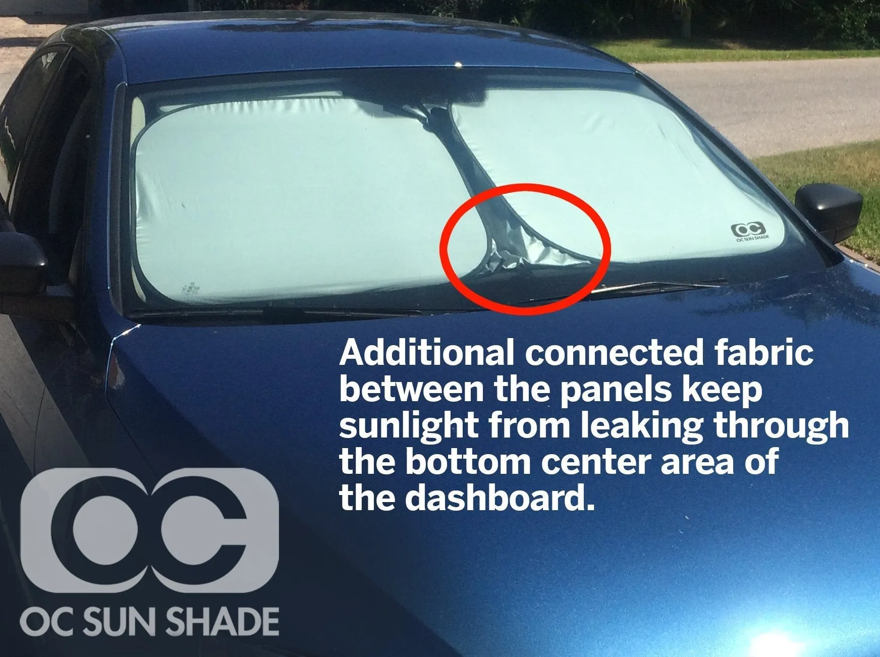 Audi SQ6 e-tron 2023 - 2024 Heat and UV Sun Shade by OC Sun Shade